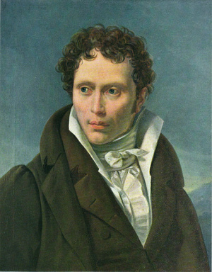 Arthur Schopenhauer als junger Mann