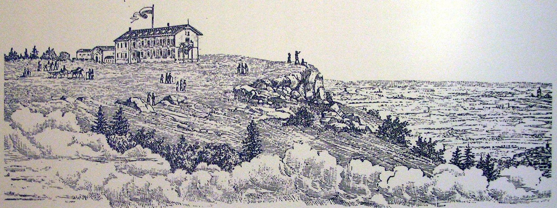 Feldbergplateau (um 1868)